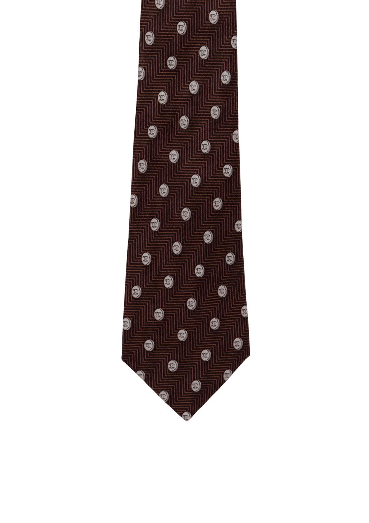 PRINTED SILK TIE