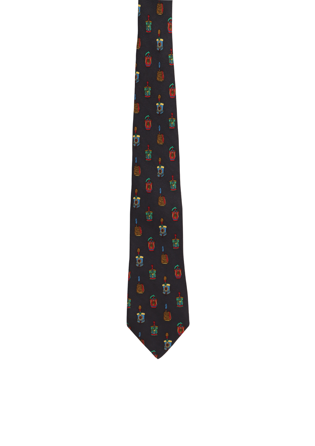 PRINTED SILK TIE