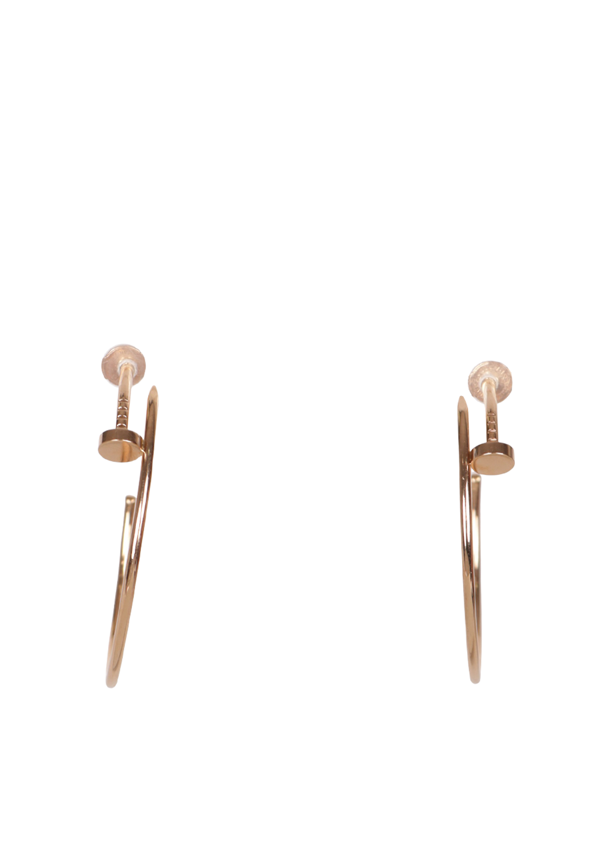 JUSTE UN CLOU HOOP 18K EARRINGS