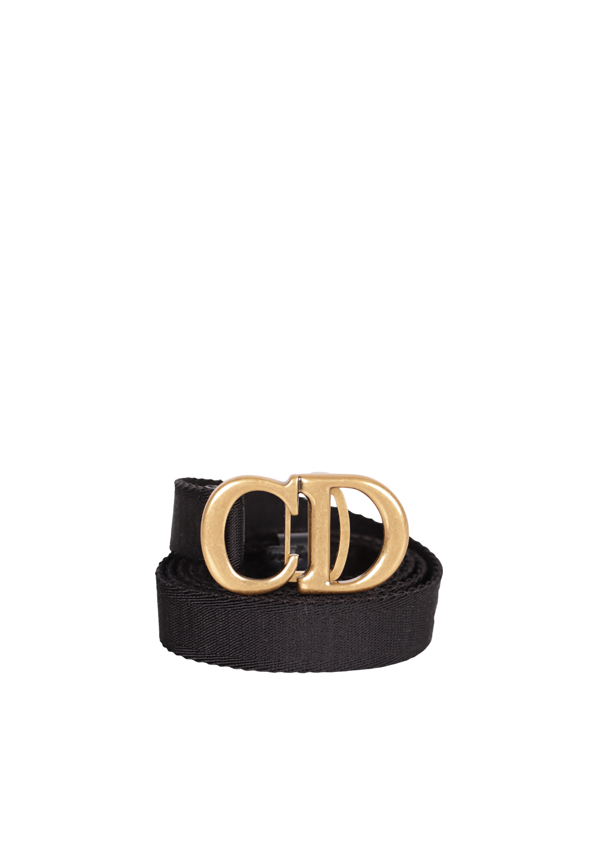 LOGO CANVAS SLIM BELT 80