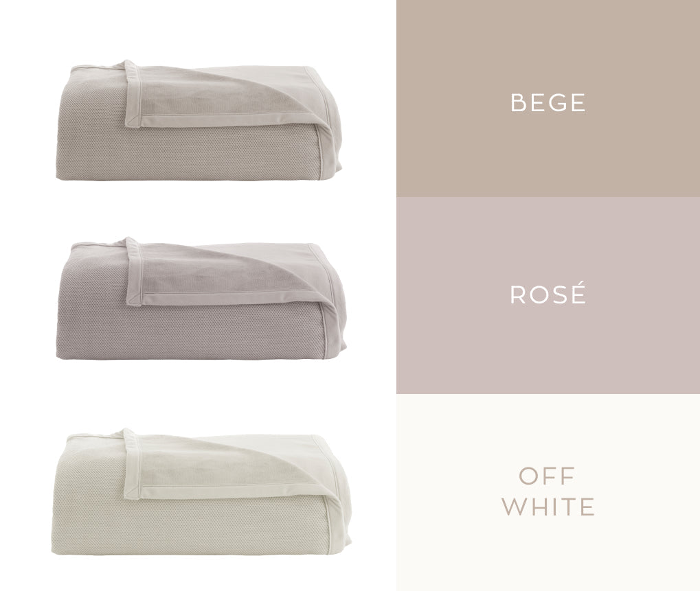 Cobertor Zissou Grid Rosé