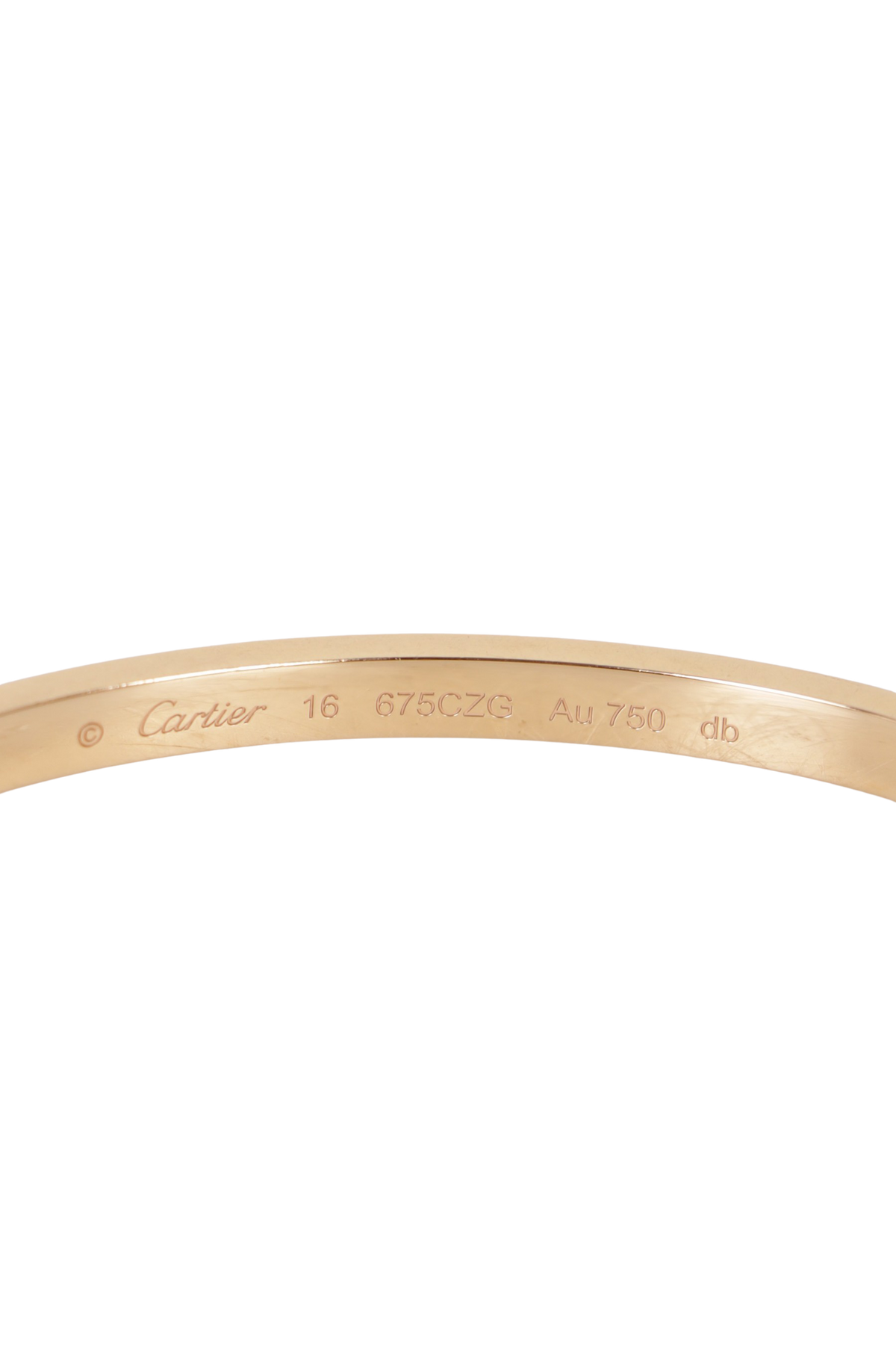 LOVE 18K BRACELET 16