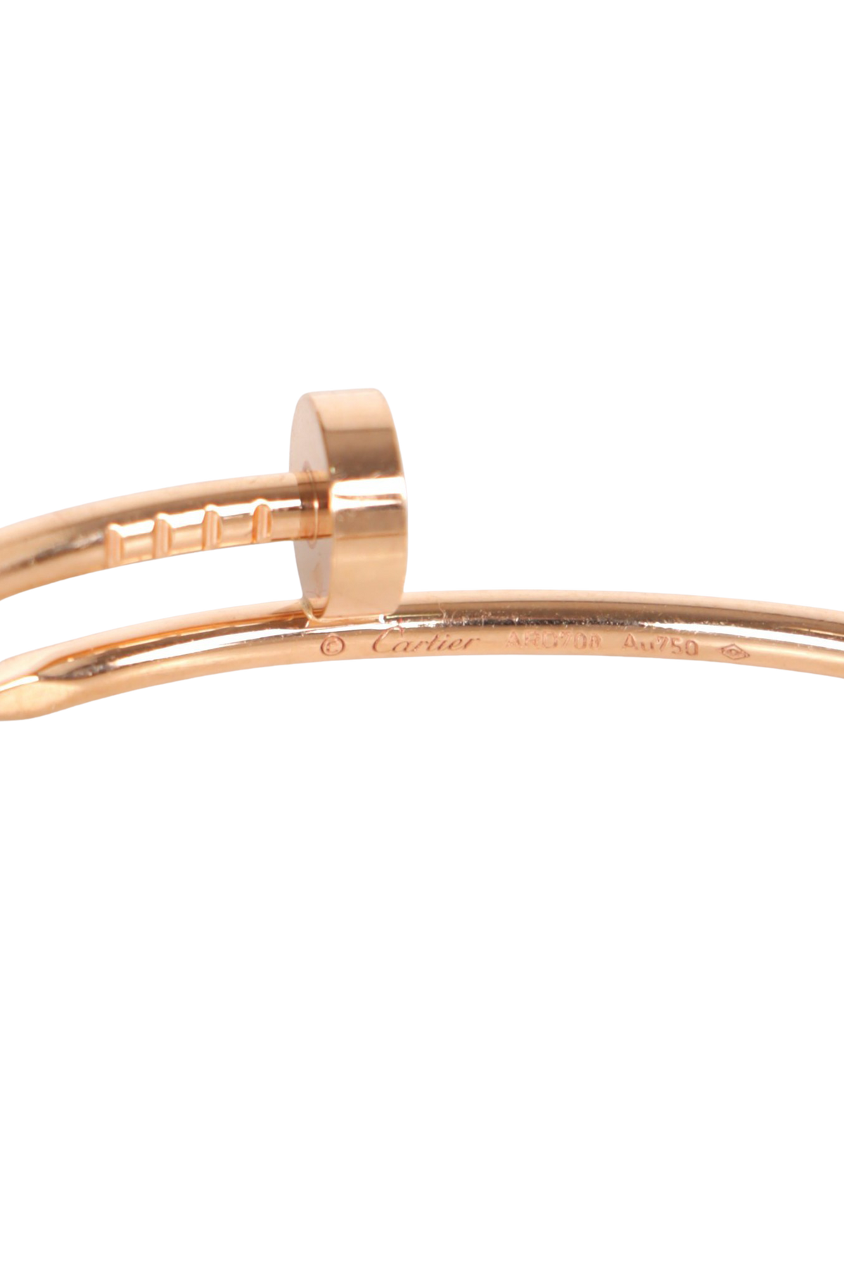 JUSTE UN CLOU HOOP 18K EARRINGS