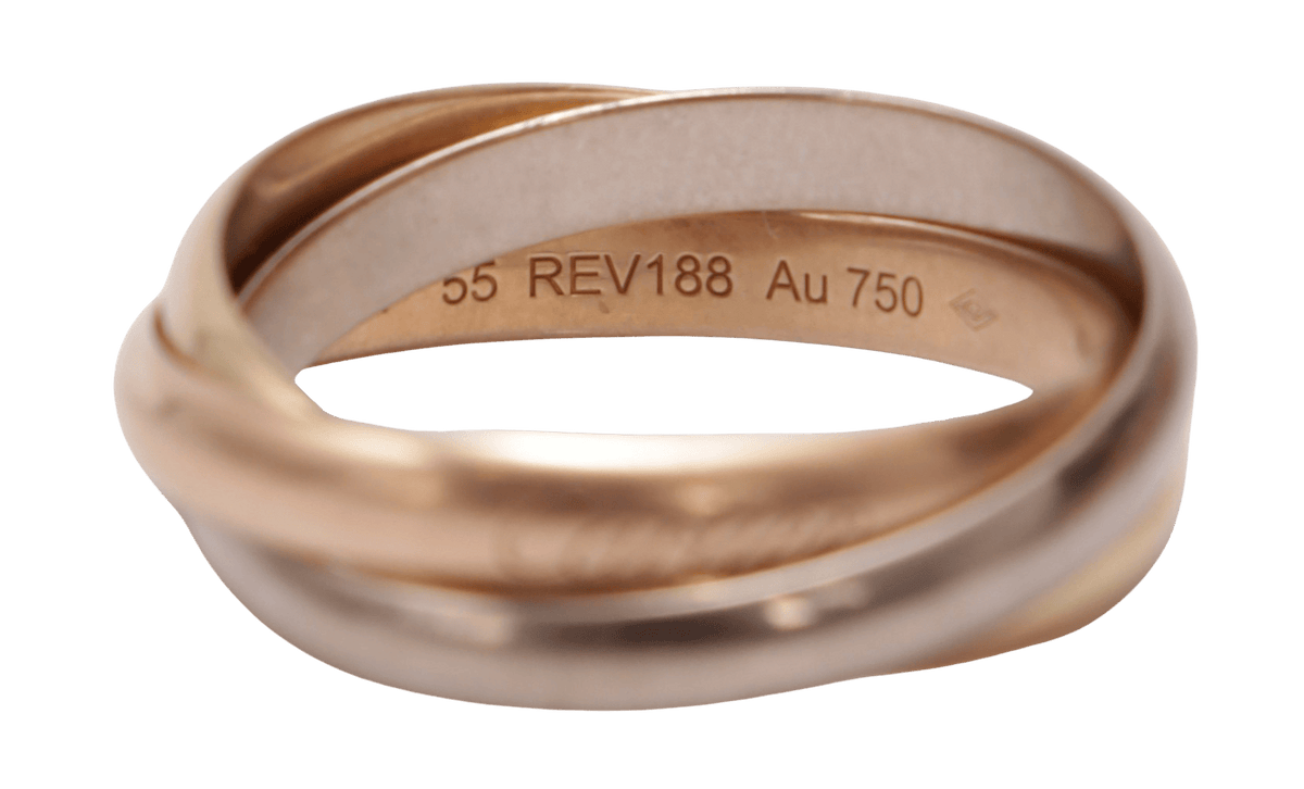TRINITY 18K RING