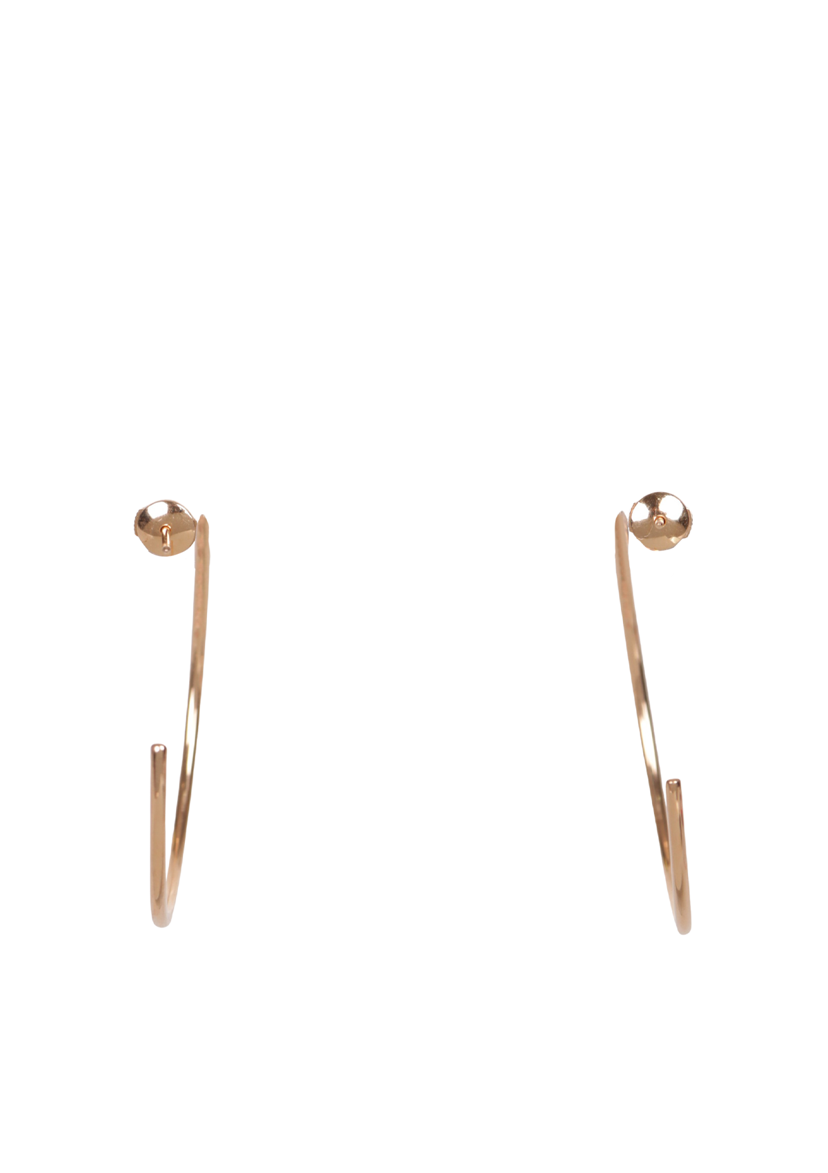 JUSTE UN CLOU HOOP 18K EARRINGS