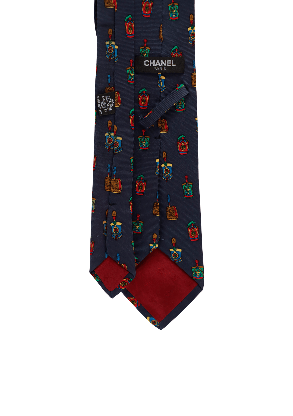 PRINTED SILK TIE