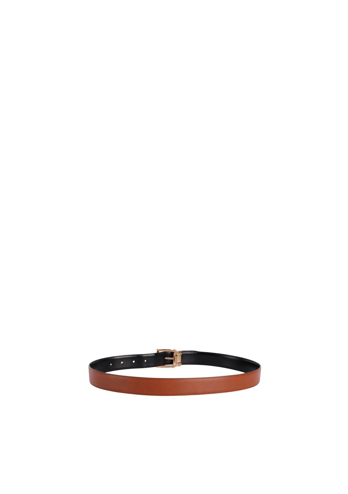 REVERSIBLE LEATHER BELT 85