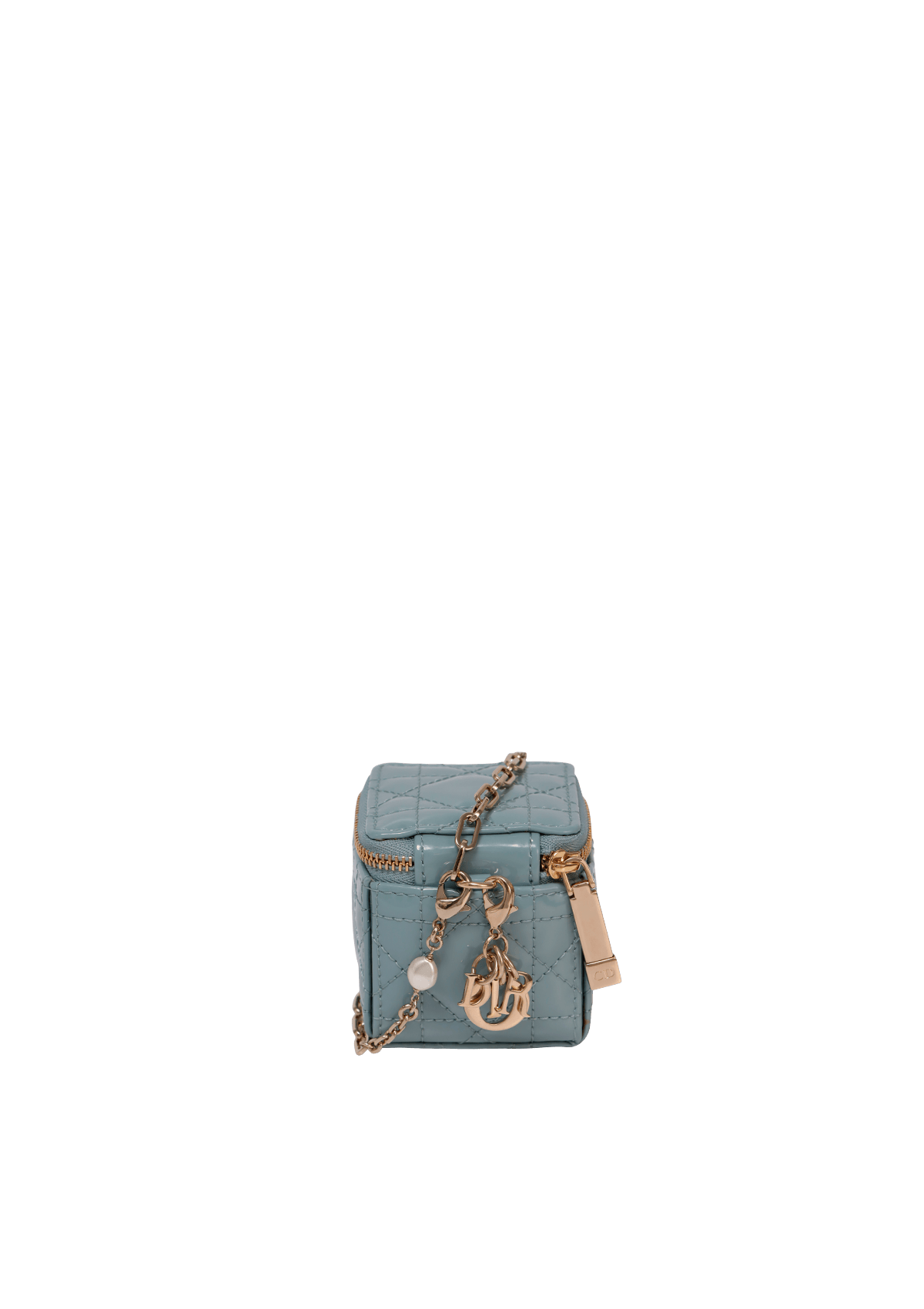 MICRO CANNAGE LADY DIOR CUBE POUCH
