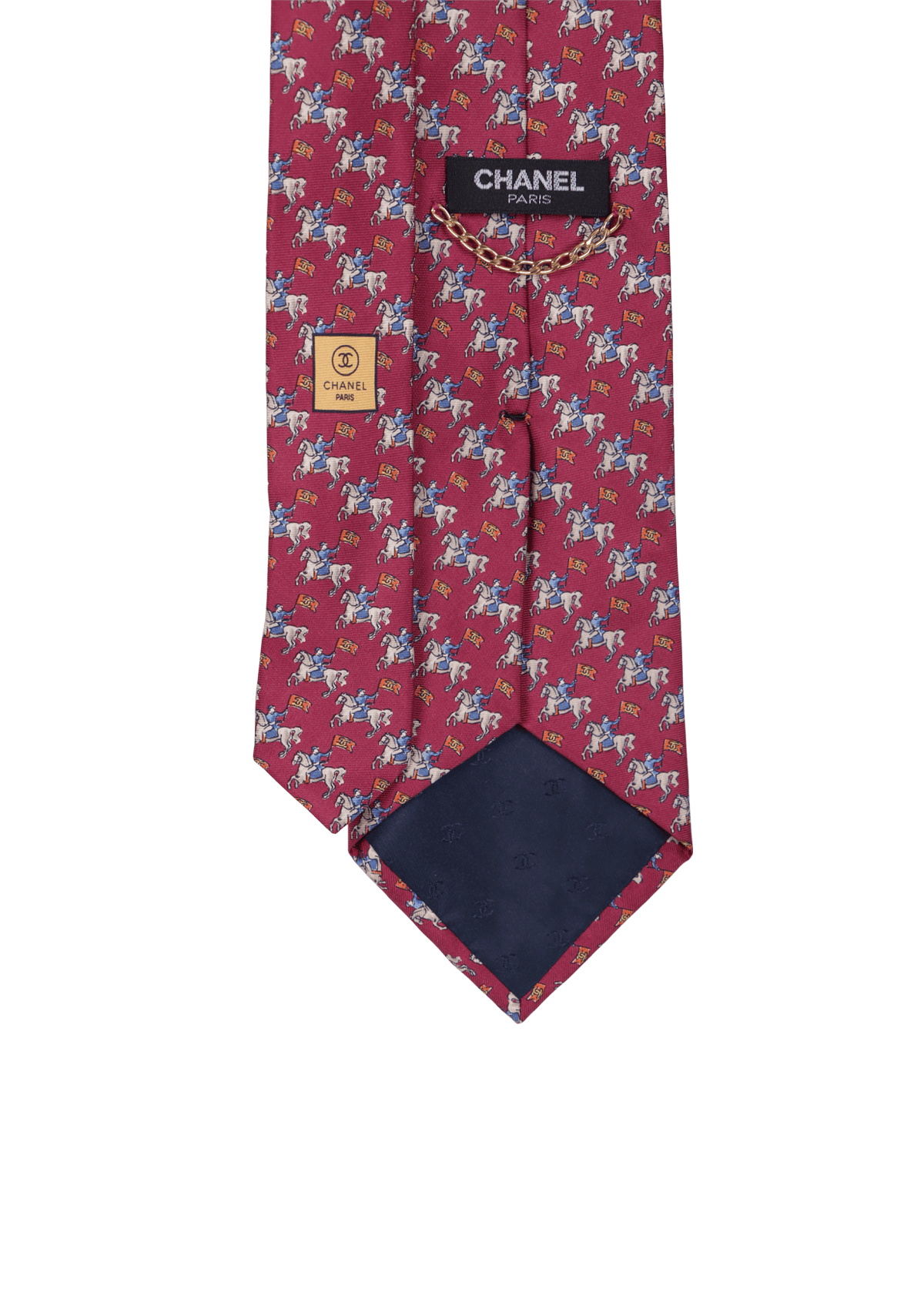 PRINTED SILK TIE