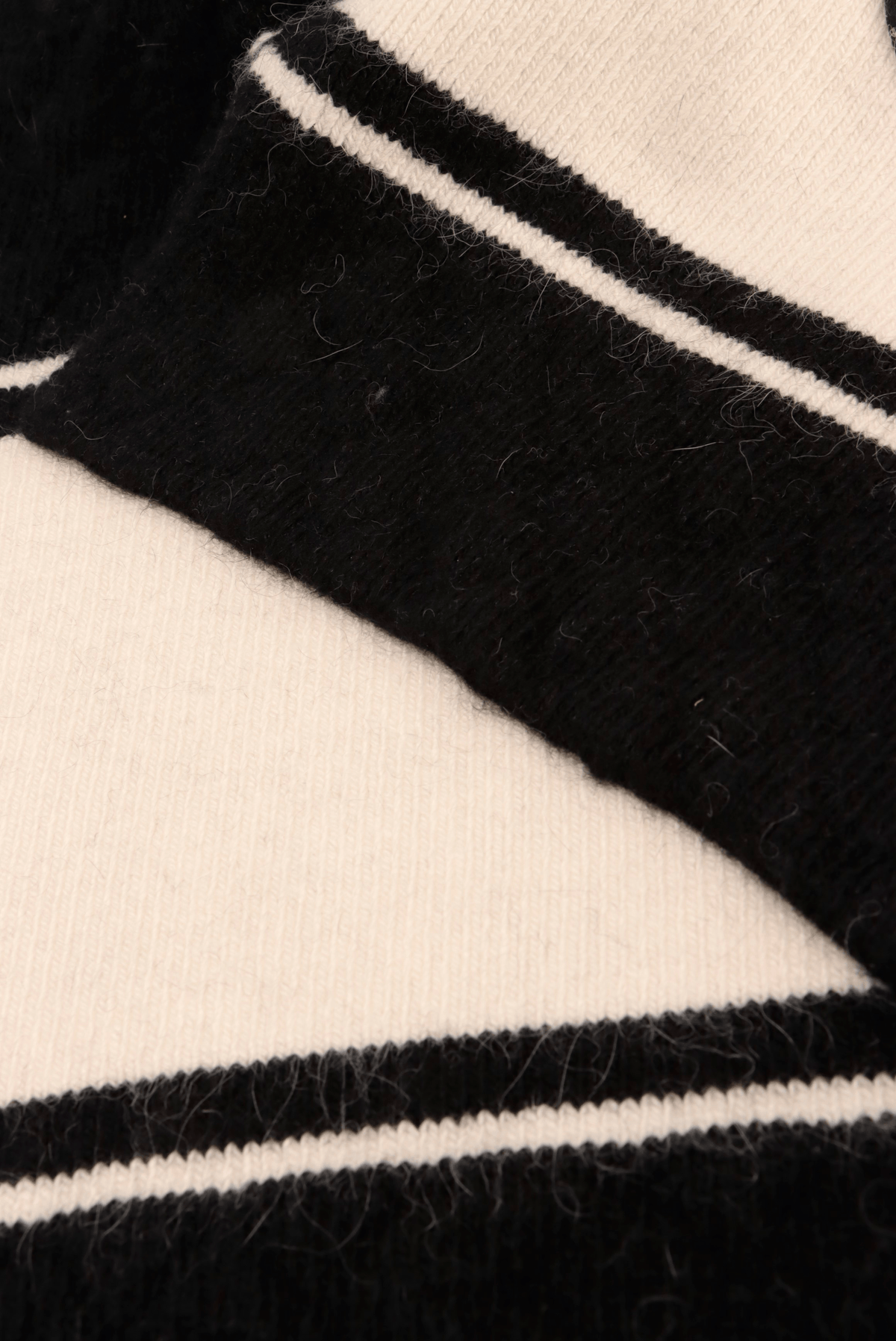CASHMERE CC QUILTED SCARF