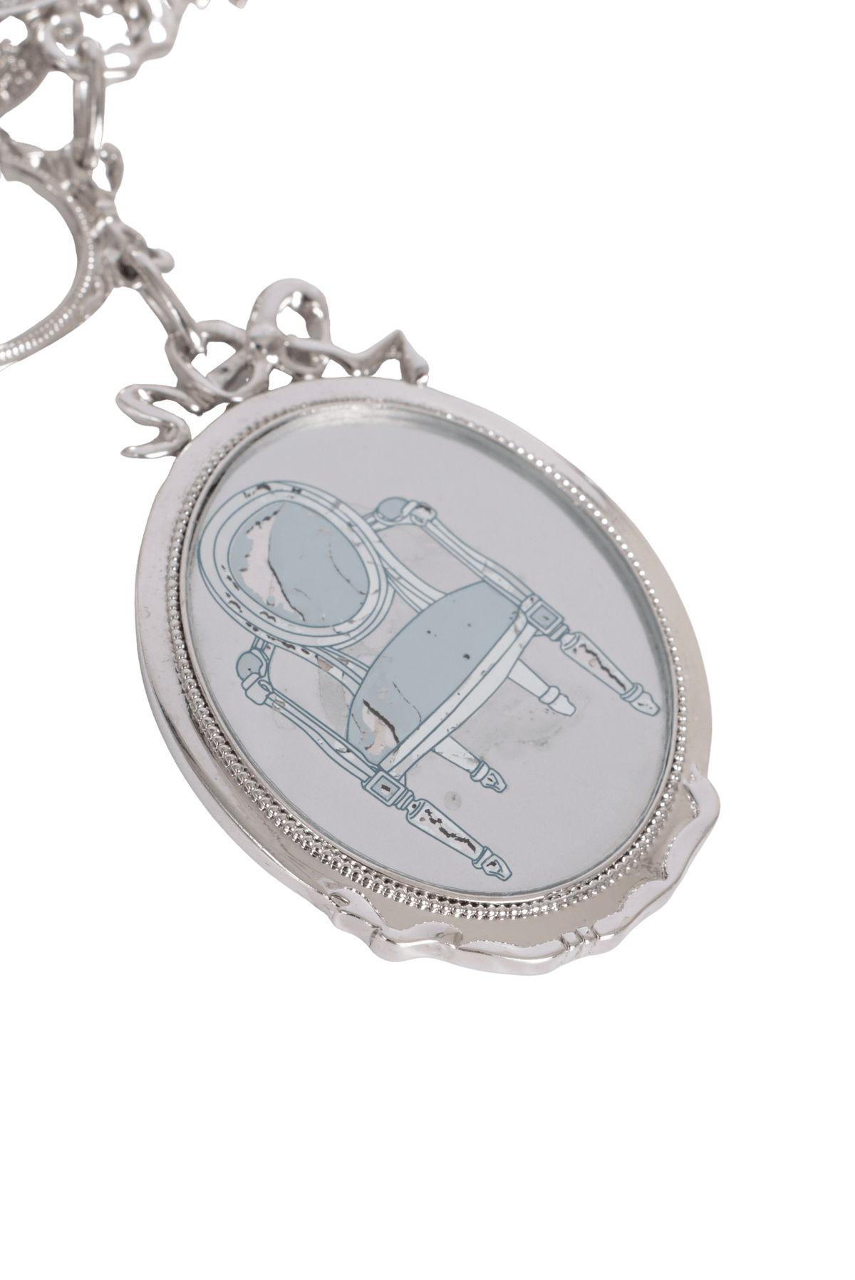 VINTAGE COUTURE CHARM PENDANT NECKLACE