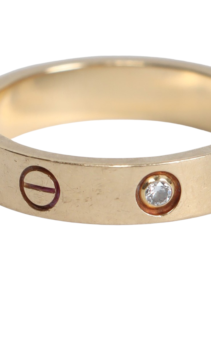 DIAMOND LOVE 18K RING 52
