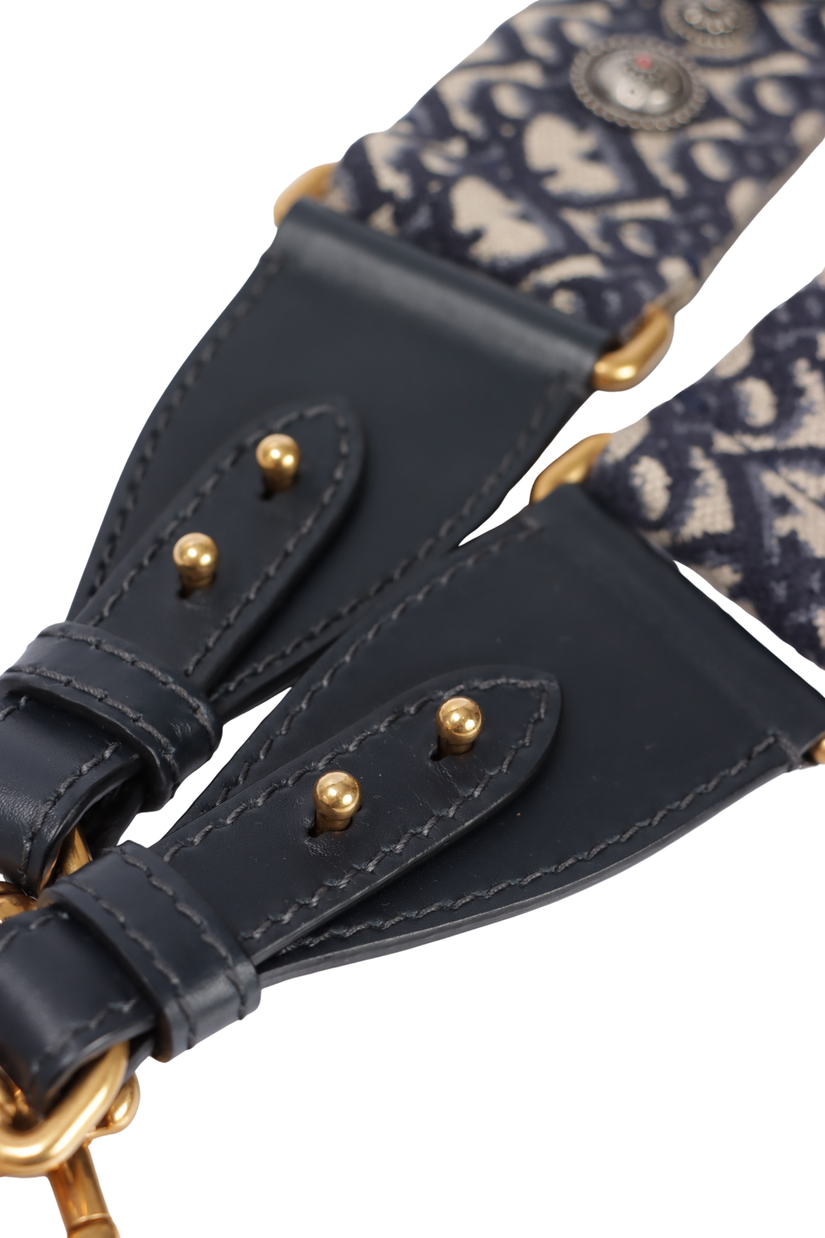 STUDDED SHOULDER STRAP