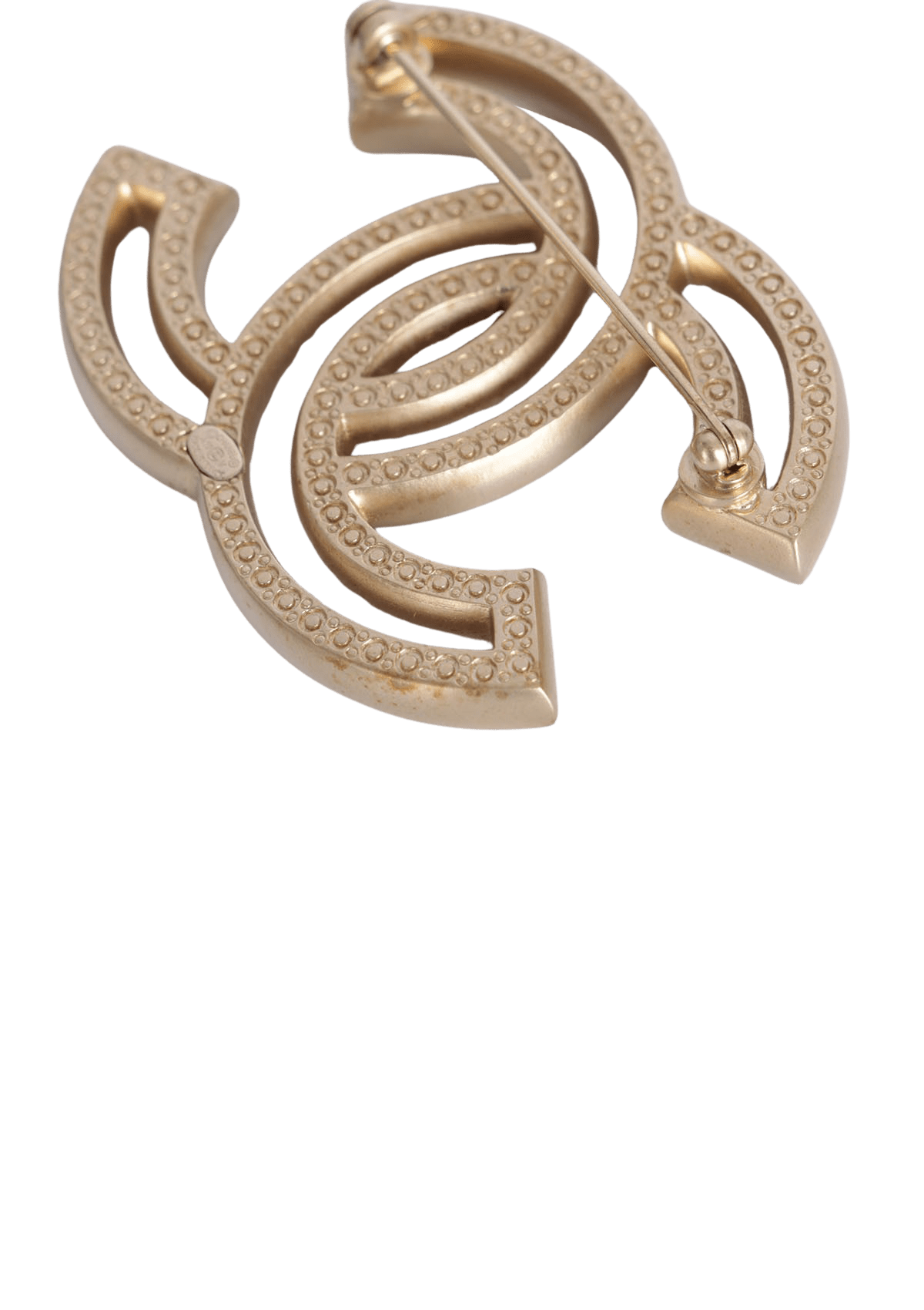 CC CRYSTAL BROOCH