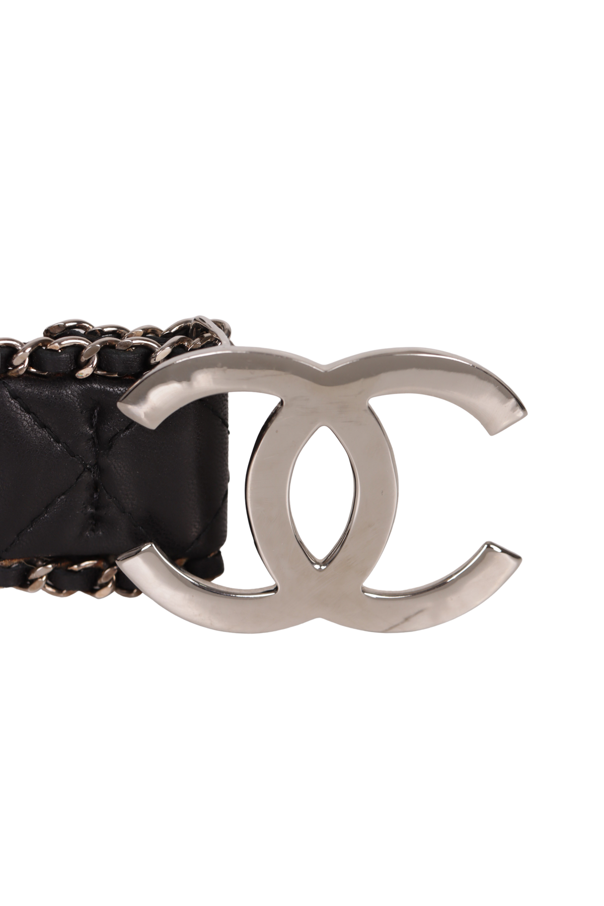 INTERLOCKING CC LOGO BELT 95