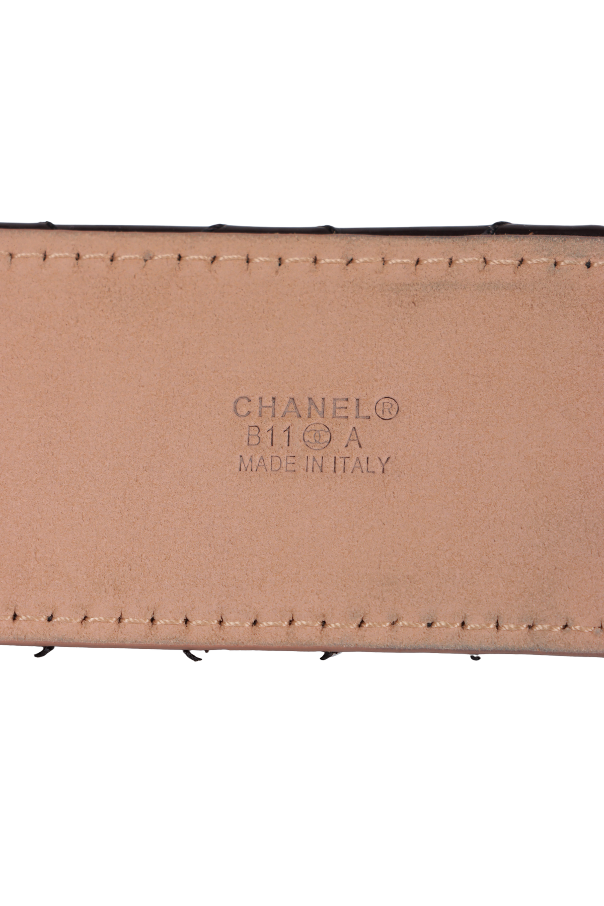 INTERLOCKING CC LOGO BELT
