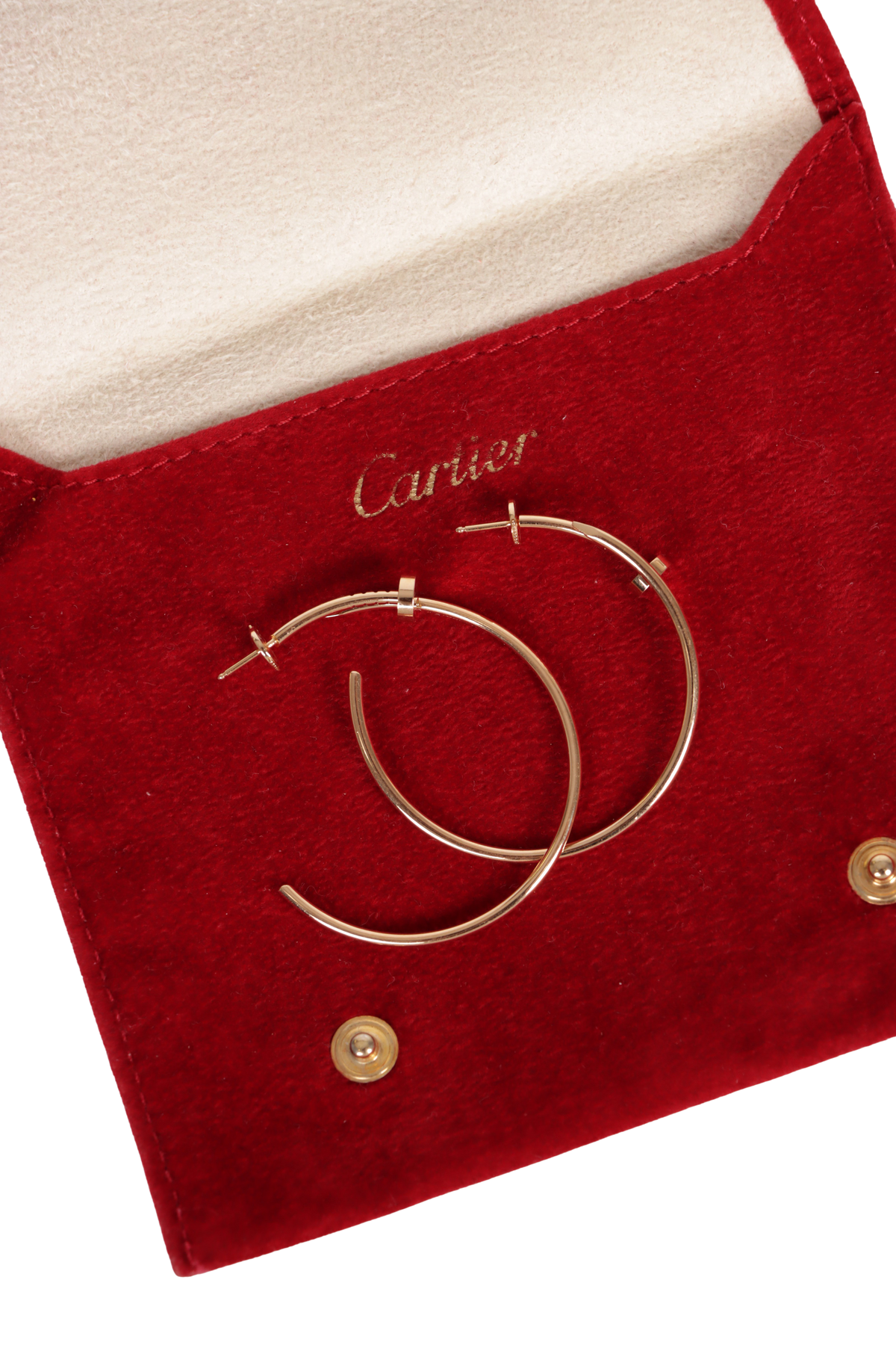 JUSTE UN CLOU HOOP 18K EARRINGS