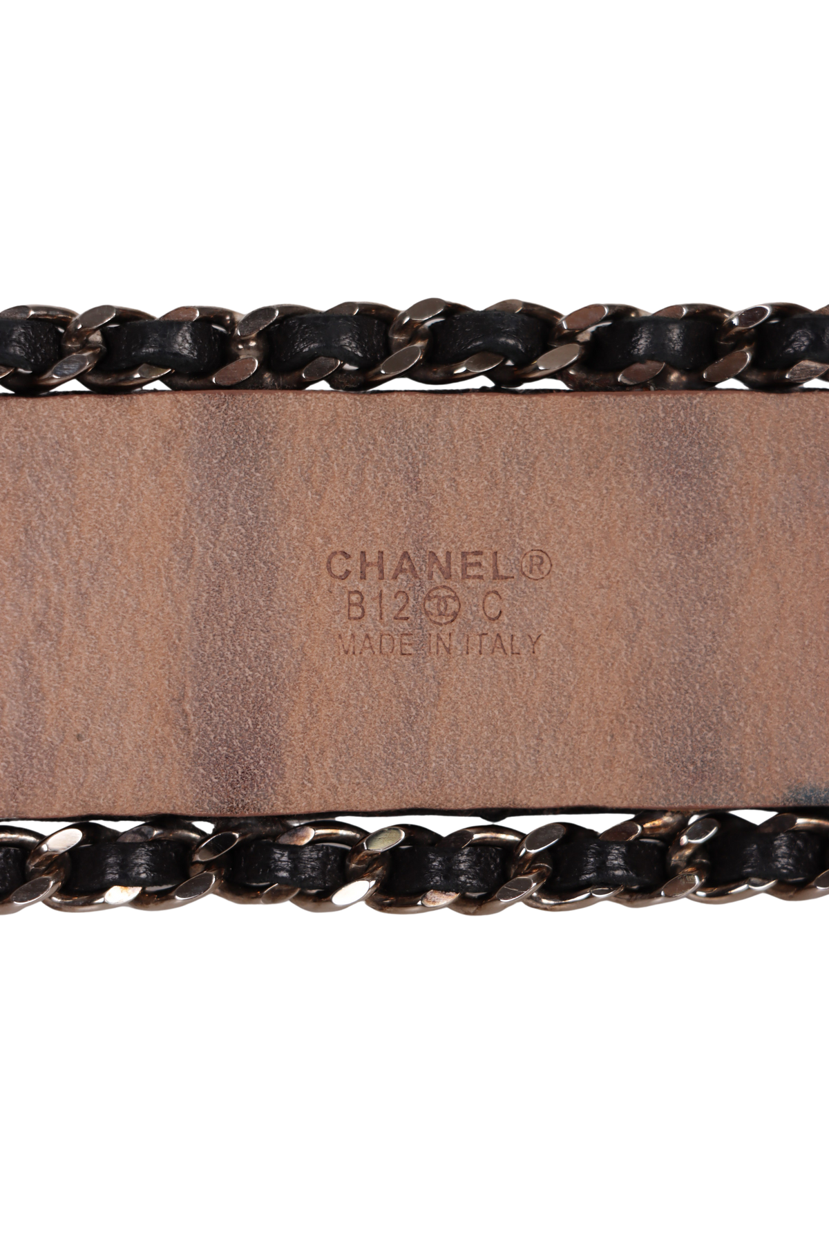 INTERLOCKING CC LOGO BELT 95