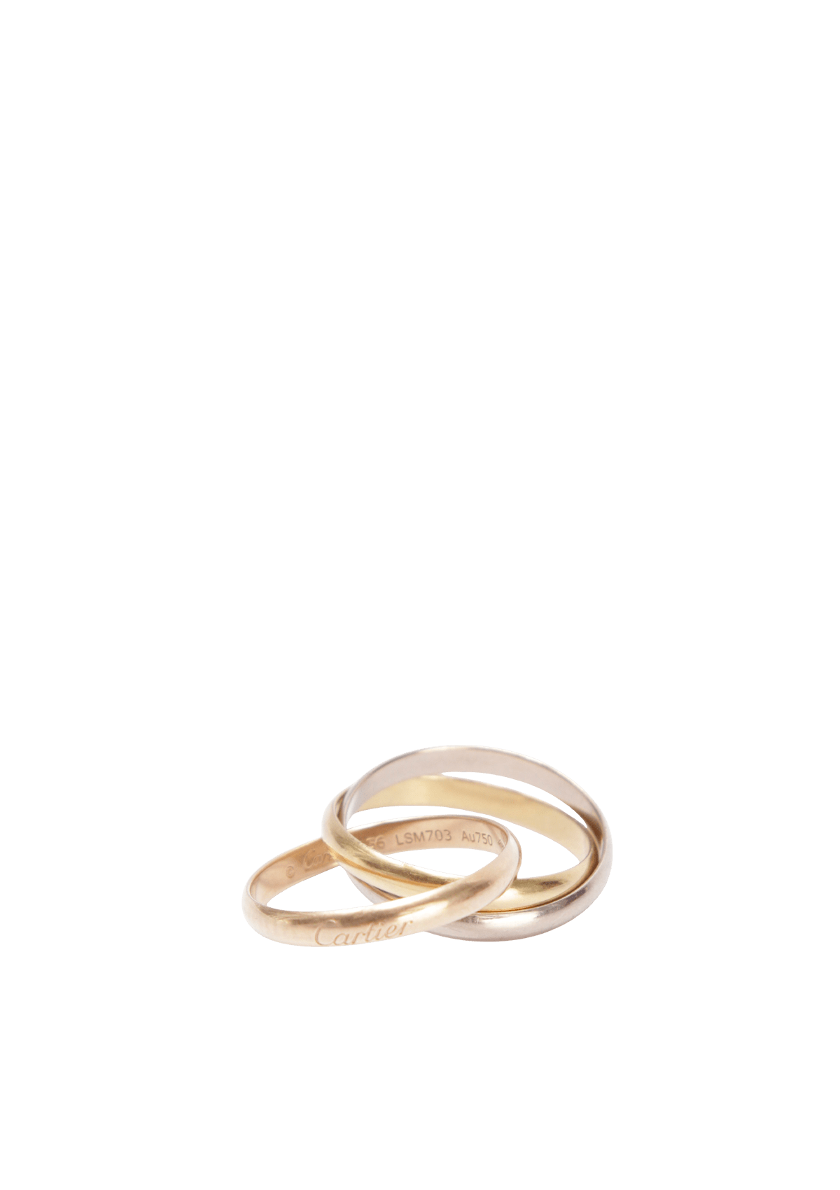 TRINITY 18K RING