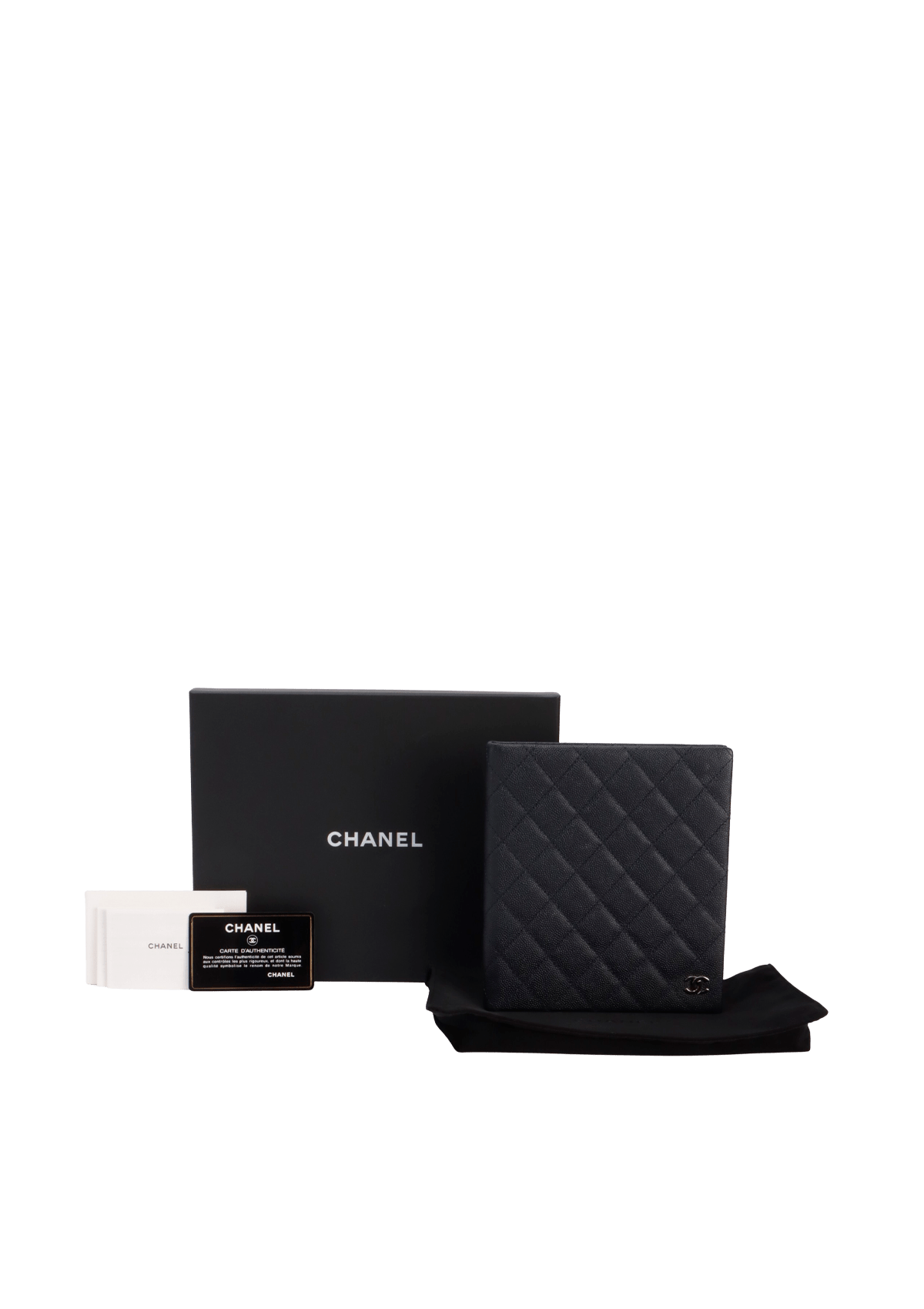 QUILTED CAVIAR NOTEBOOK
