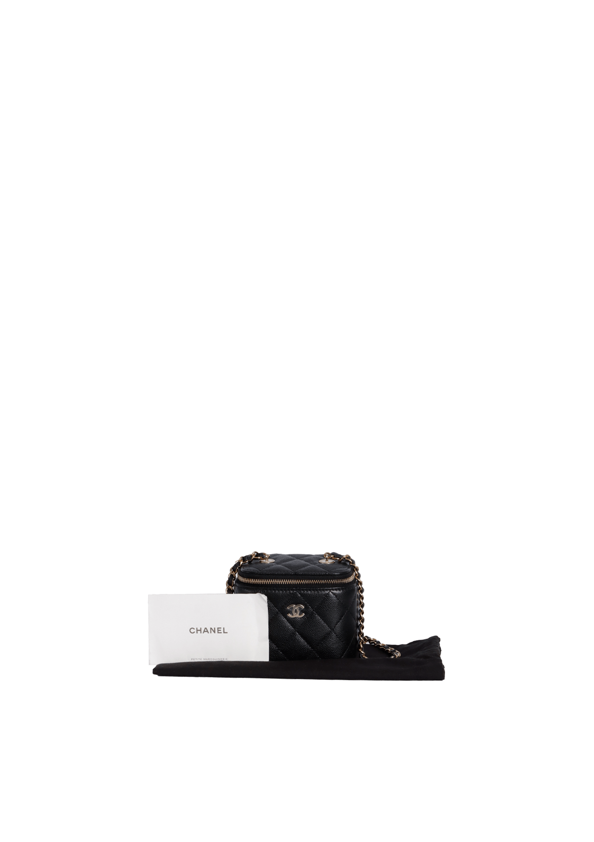 CC VANITY CASE CAVIAR