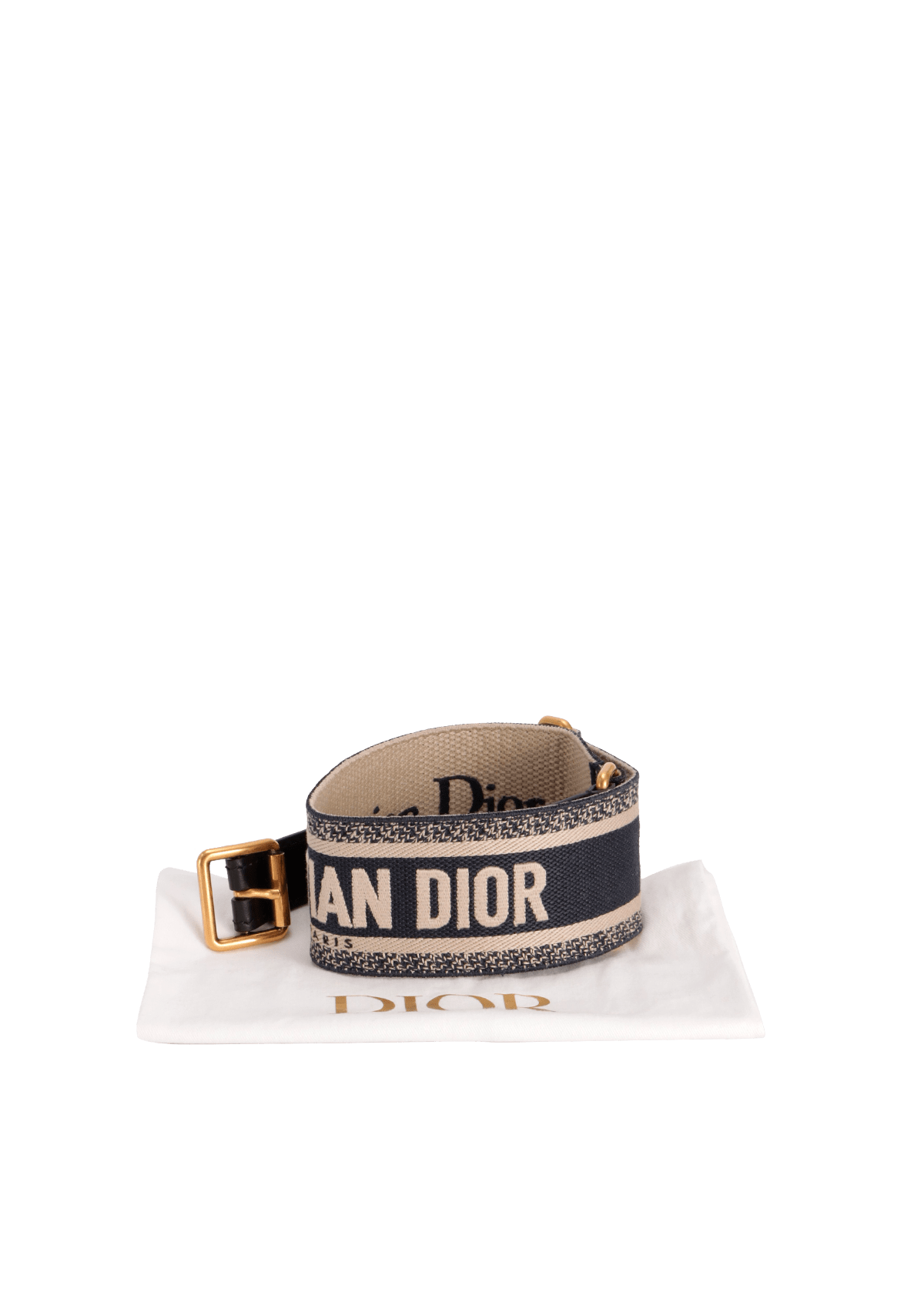 LOGO CANVAS BELT 75