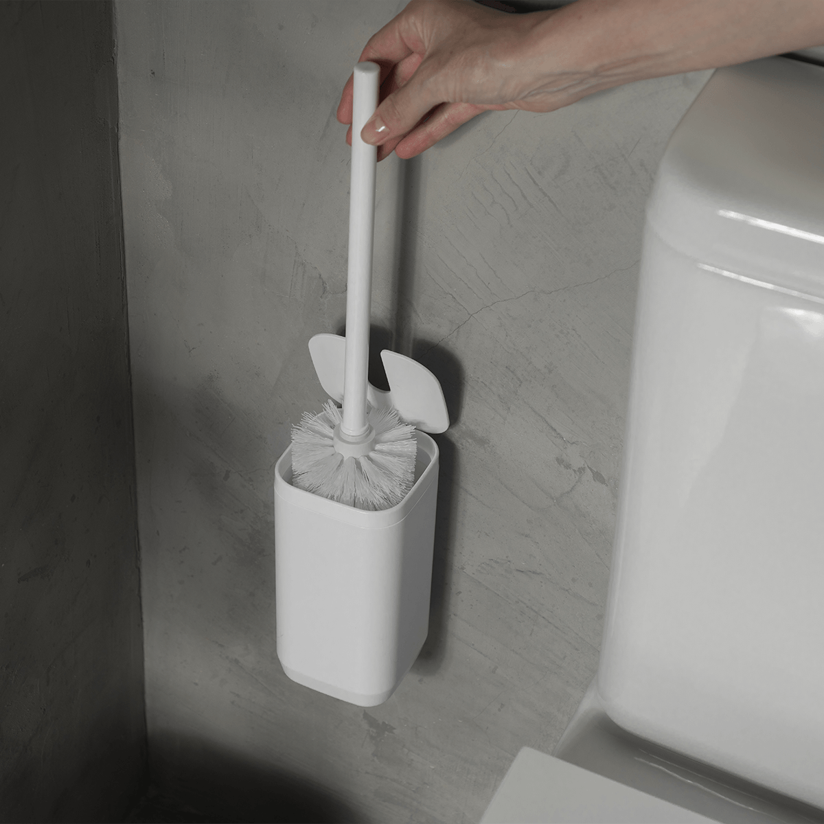 Kit de banheiro com lixeira com pedal Ou 2 peças Linha Aura - Ou