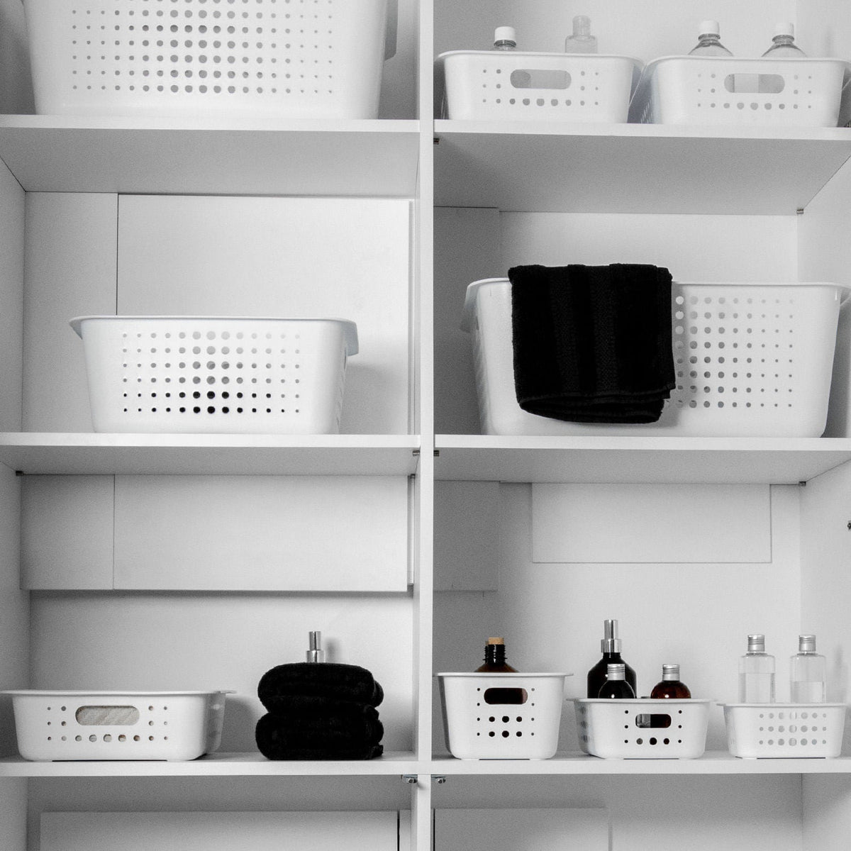 Kit de Cestas Organizadoras Ou 6 Peças - Ou