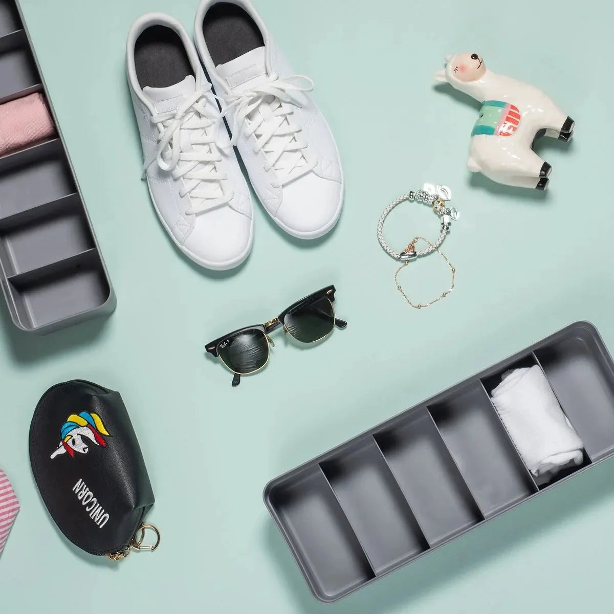 Kit de Colmeia Organizadora Ou 3 Peças 35x12,5x7,5 Linha Logic - Ou