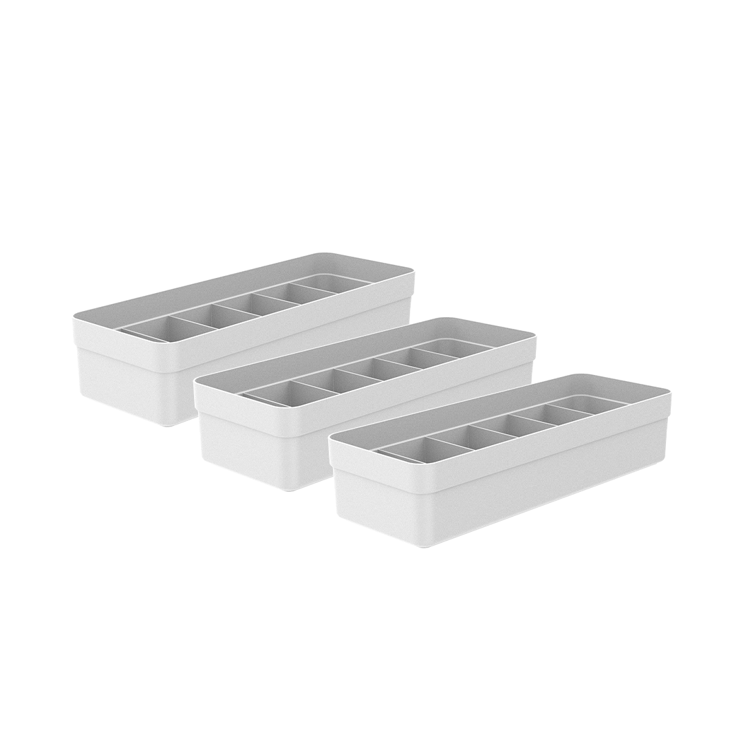 Kit de Colmeia Organizadora Ou 3 Peças 35x12,5x7,5 Linha Logic - Ou