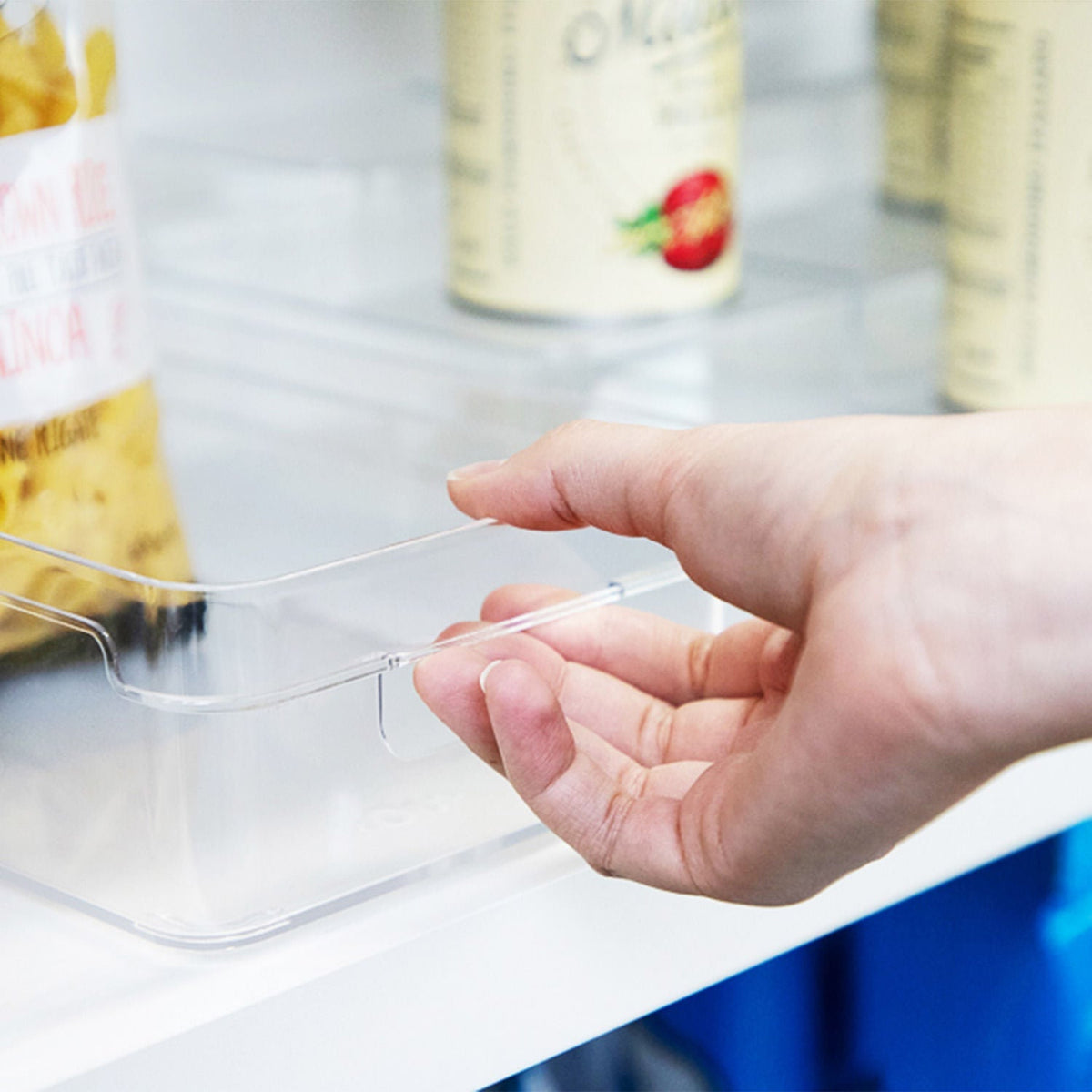 Kit de Organizador de Armários Ou 4 Peças 30x15x7 Linha Clear - Ou