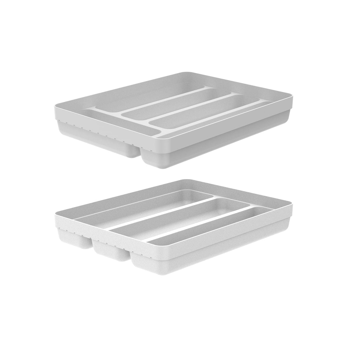Kit de Organizador de Talheres e Utensílios Ou 2 Peças Linha Logic - Ou