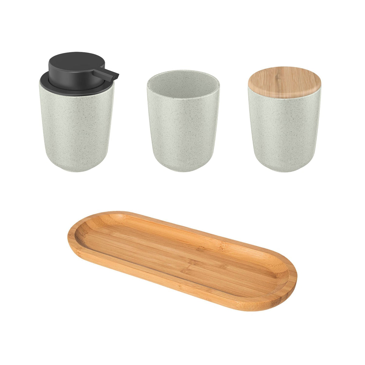 Kit Para Banheiro Ou 4 Peças Linha Osaka - Ou