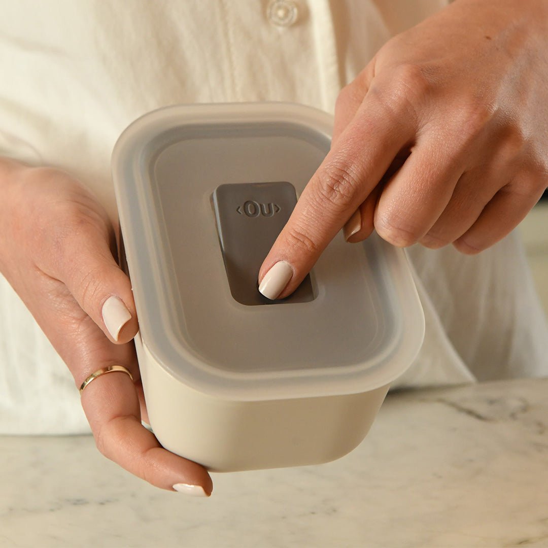 Kit Potes Herméticos Para Marmita Ou 5 Peças Linha Move Lock - Ou