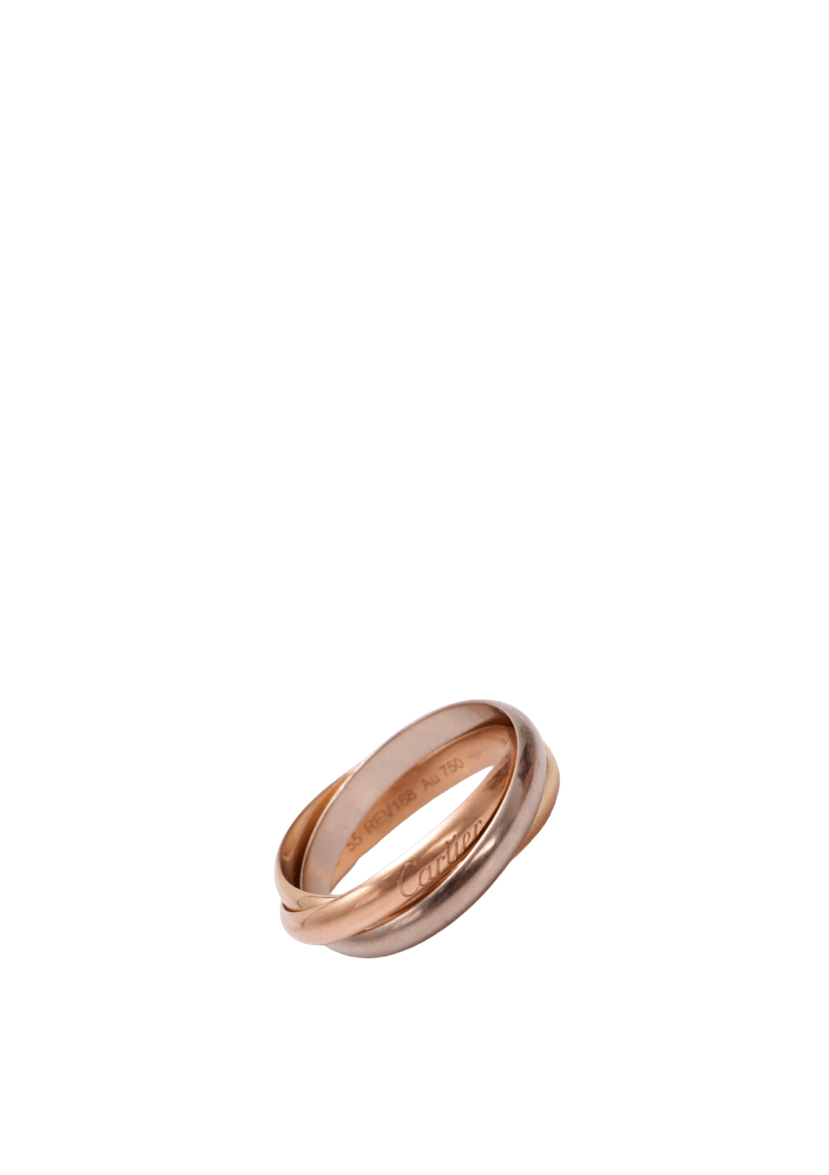TRINITY 18K RING