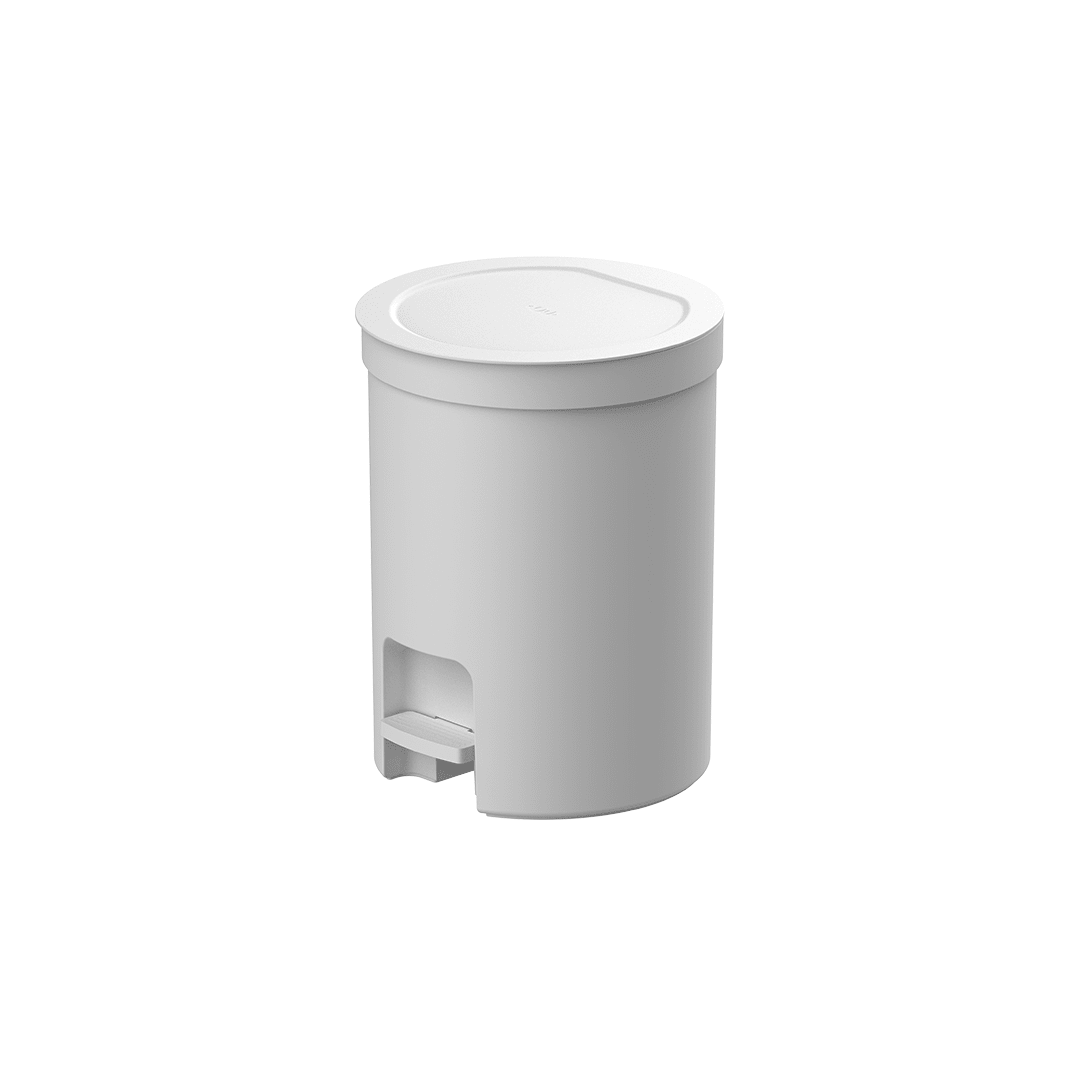 Lixeira 12 Litros Redonda com Pedal Ou Linha Trium - Ou