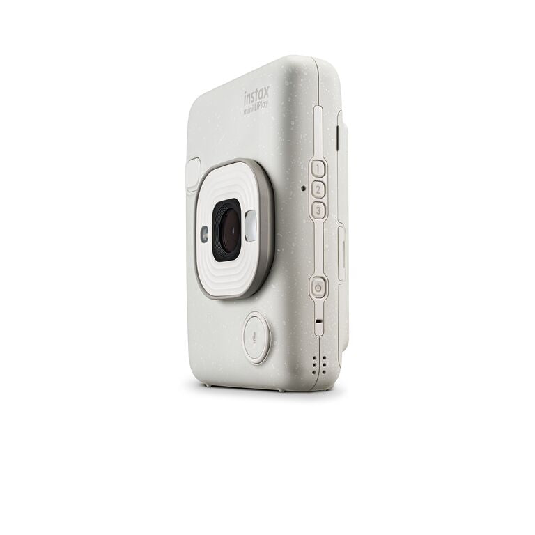 Combo Câmera Instantânea Fujifilm instax mini LiPlay™ Misty White + Filme instax™ a sua escolha 10 fotos