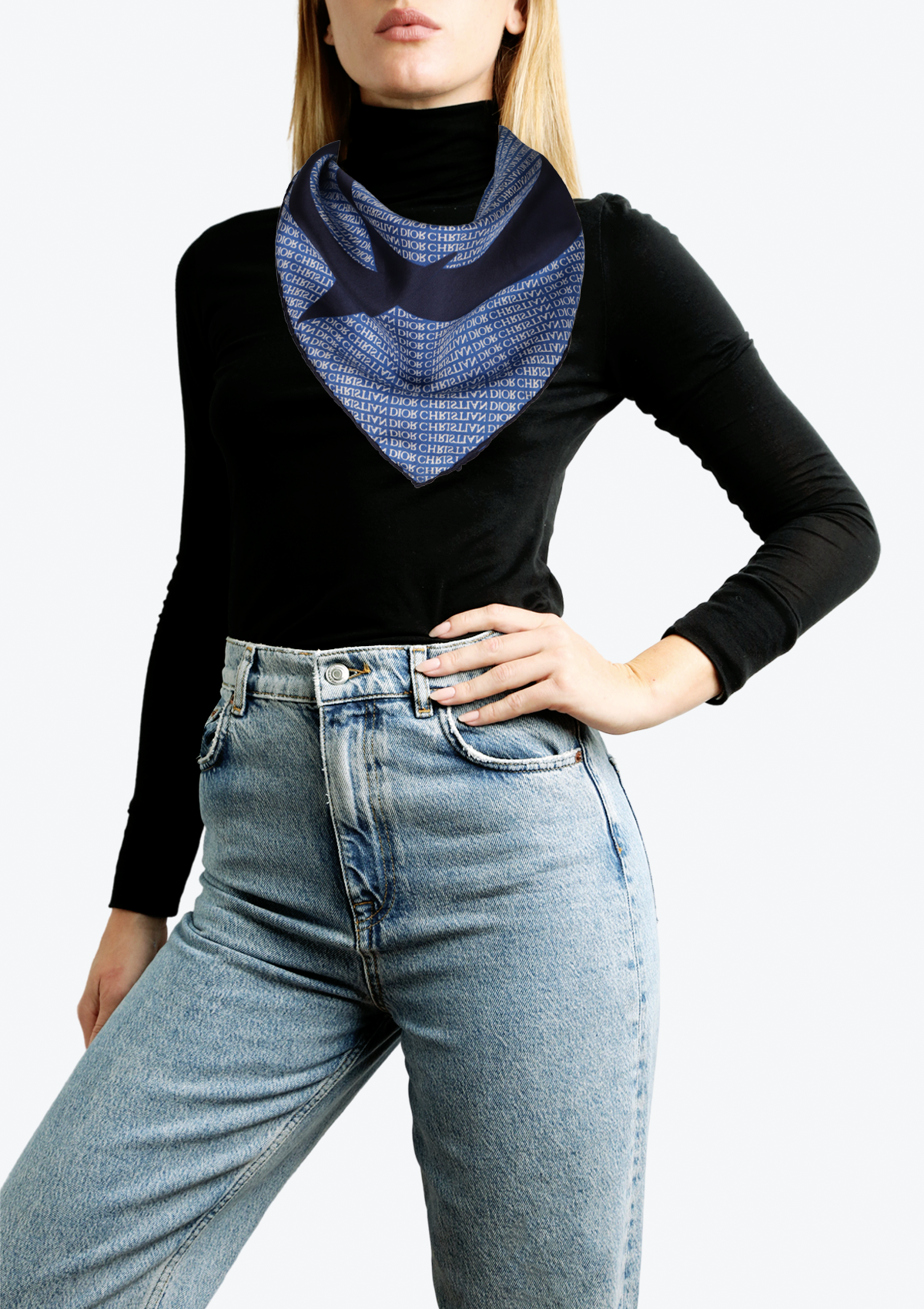VINTAGE PRINTED SCARF