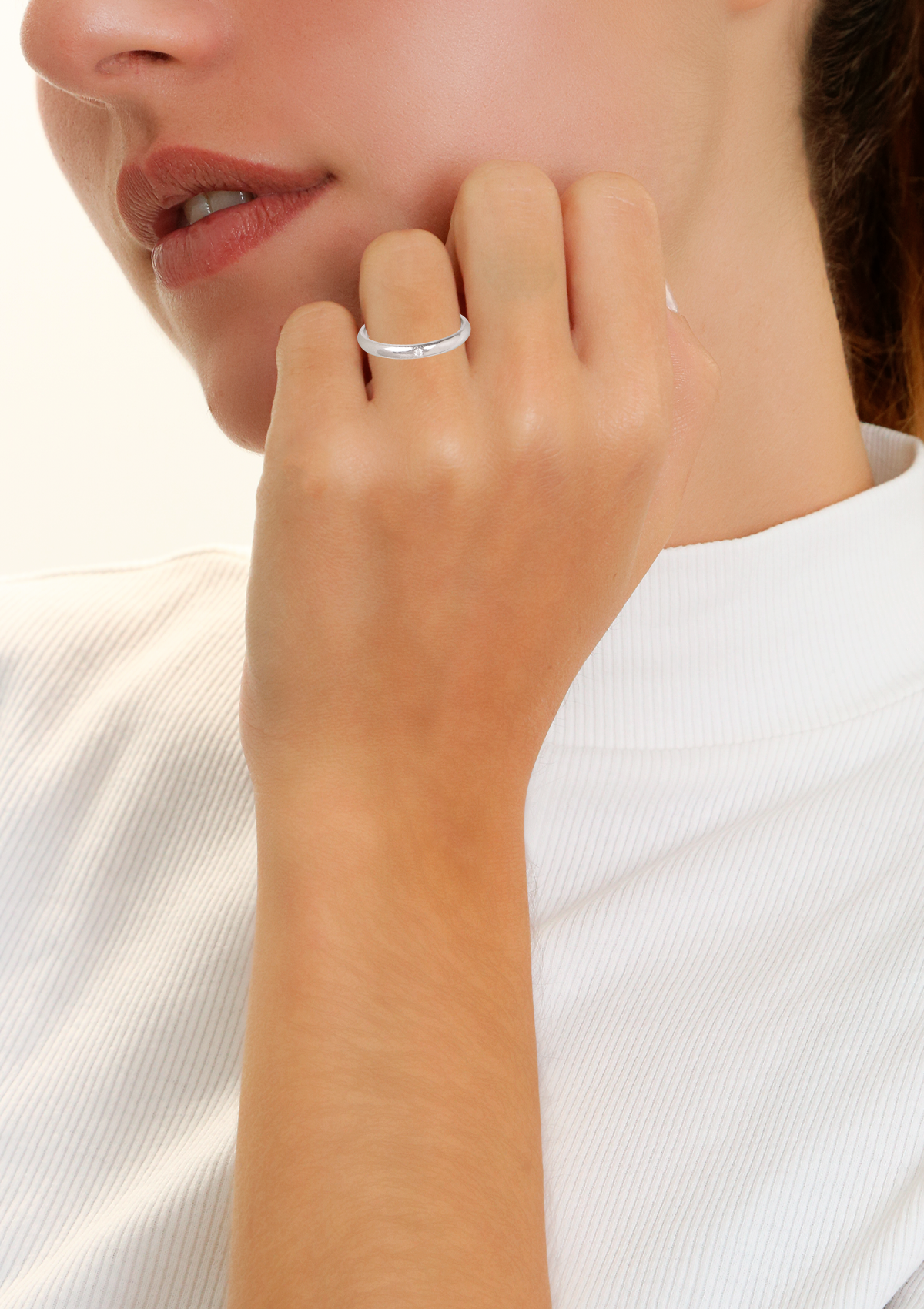 DIAMOND PLATINUM RING 53