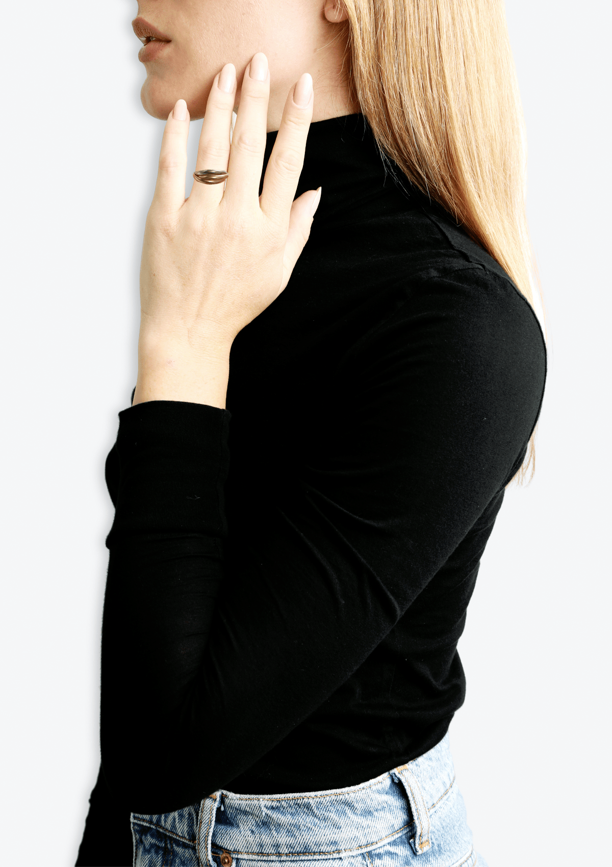 TRINITY 18K RING