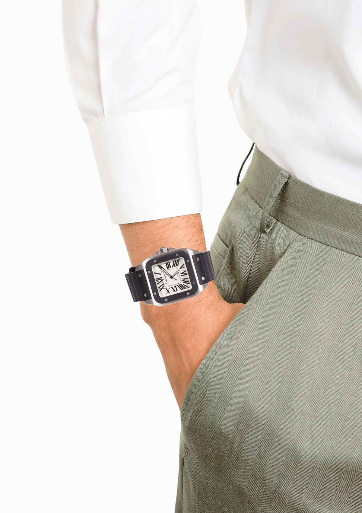 CARTIER SANTOS 100 WATCH