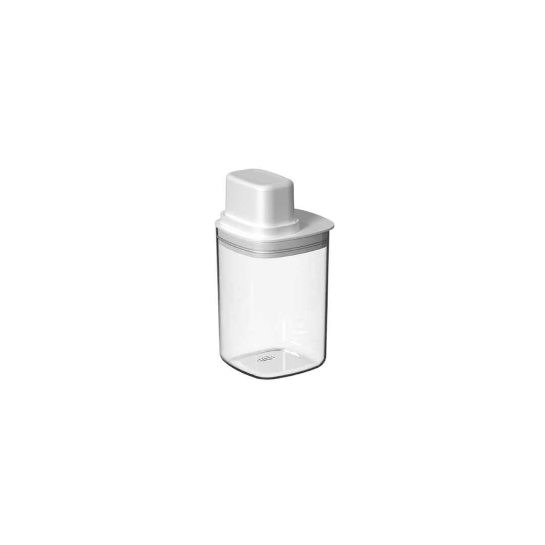 Pote Hermético Para Mantimentos com Medidor Ou Quadrado 1L Linha Drop - Ou