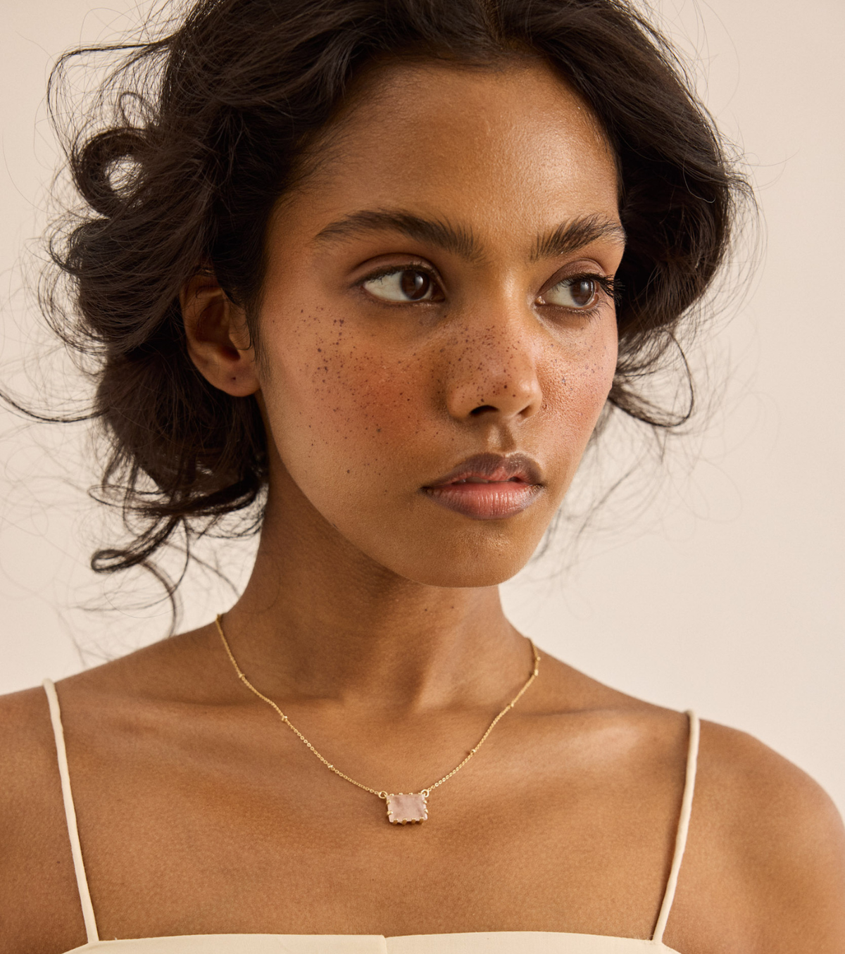 Heartstone necklace